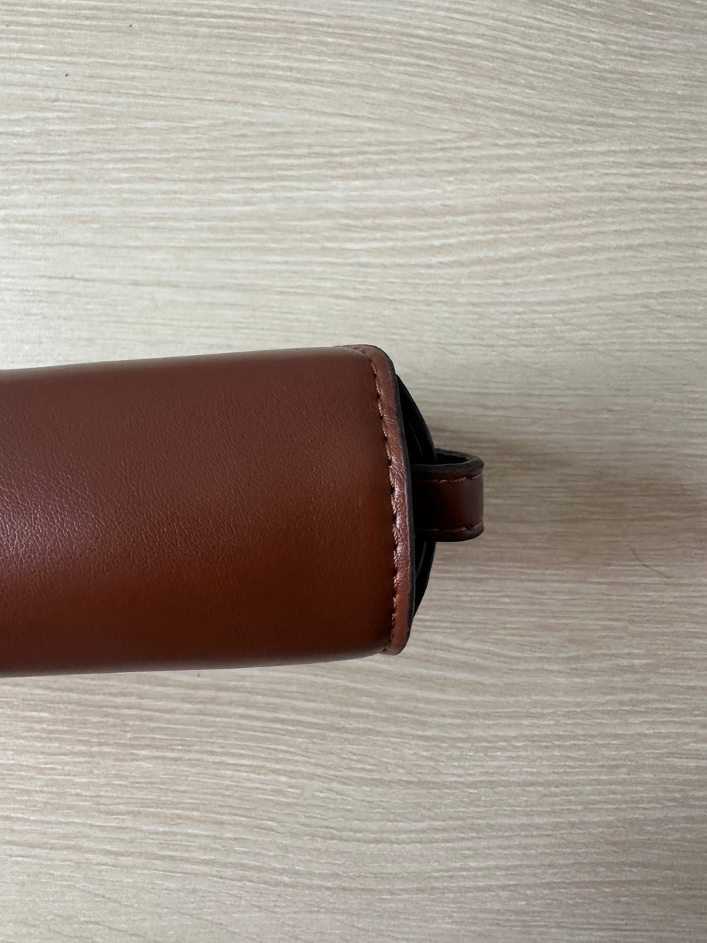 Celine Coffee Brown Besace Shoulder Bag With Calfskin Leather