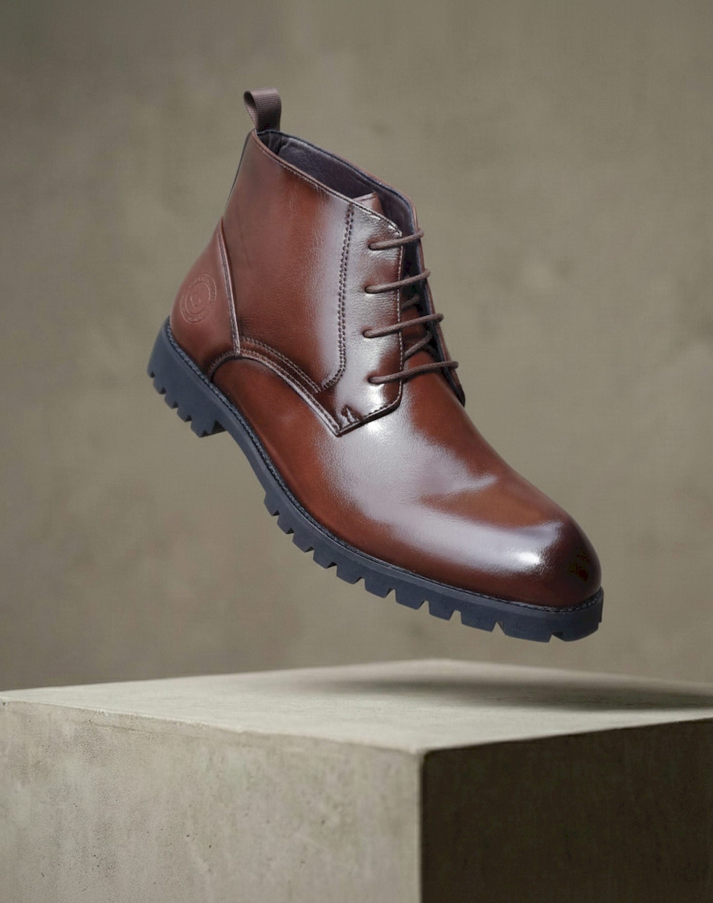 Barraco Leather Ankle Boots